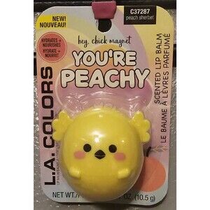 LA Colors Scented Lip Balm You’re Peachy Hey Chick Magnet NEW